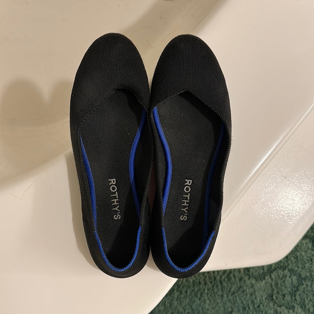 Rothy’s Black Flats